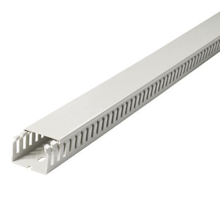 Canaleta para cabos - GF-DIN-SH-A7/5 - SES-STERLING - em material plástico / ranhurada