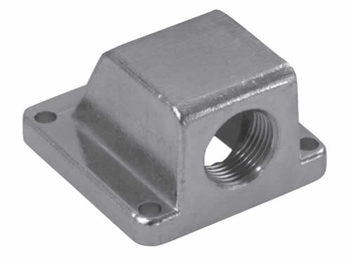 Prensa-cabo em aço - SES-STERLING - IP65 / cotovelo / com flange