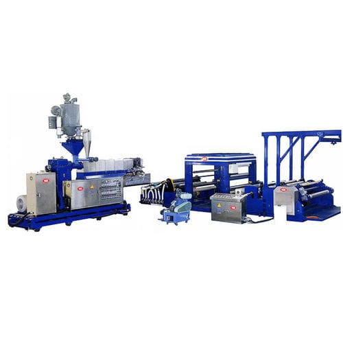 Linha de extrusão de filmes planos - CPE 120T2500 - Ye I Machinery Factory Co. Ltd. - para PP / para PE