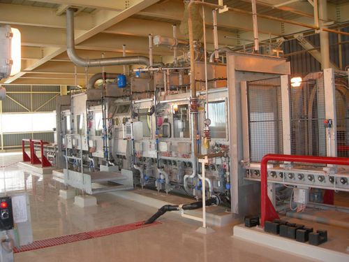 Envasadora totalmente automática - ITEKS - de tambores / para produtos em pó / com transportador contínuo