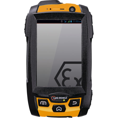 Smartphone industrial Wi-Fi - INNOVATION 2.0 - i.safe MOBILE GmbH - com Bluetooth / edge / UMTS