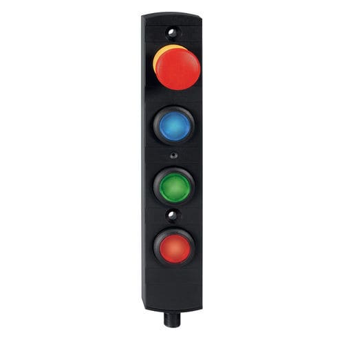 Botoeira de 3 botões - BDF40 - SCHMERSAL - IP65 / de freio de emergência