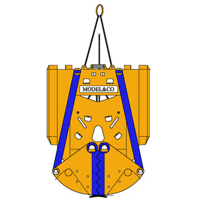 Caçamba de mandíbula para escavação - CMC - MODELCO
