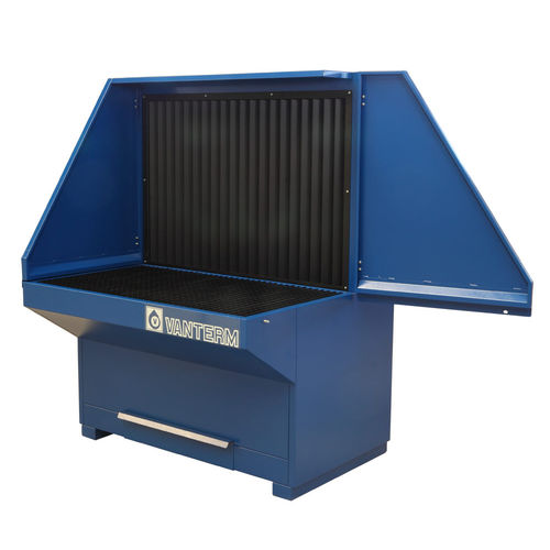 Mesa de aspiração para soldagem - KTM series - Vanterm Isı ve Makina San. Tic. A.Ş. - para esmerilhamento / compacta
