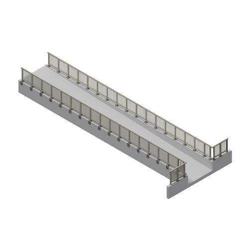 Guarda-corpo autoportante - Meiser - em PRFV / galvanizado