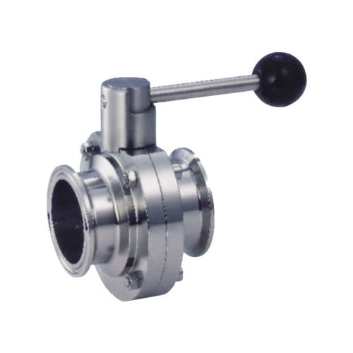 Válvula borboleta - D81X-10P/R - Zhejiang Kangsaite Valve Co., Ltd. - manual / para laticínios