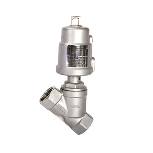 Válvula de pistão - J614F-16P/R (SS), DNV, CE - Zhejiang Kangsaite Valve Co., Ltd. - para água / de assento angular / em aço inoxidável