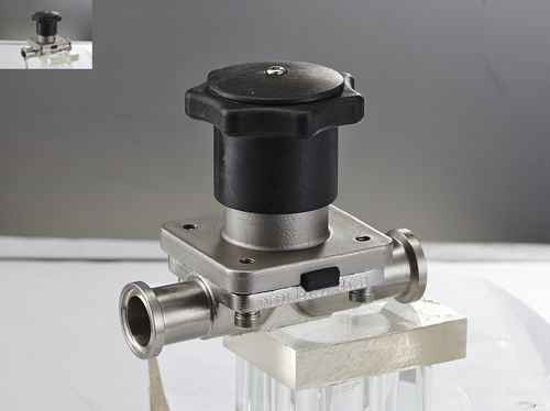 Válvula de diafragma - DN15/CE/ISO - Zhejiang Kangsaite Valve Co., Ltd. - manual / de controle de vazão / em aço inoxidável