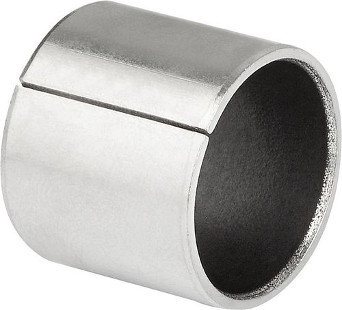 Mancal liso cilíndrico - 23730 - norelem - Éléments standard mécaniques - em bronze sinterizado / em aço / em PTFE