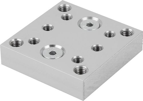 Placa de adaptação em alumínio - 05310 - norelem - Éléments standard mécaniques