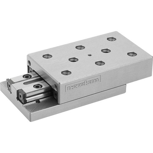 Guia de deslizamento manual - 21064 - norelem - Éléments standard mécaniques - linear / de precisão / de posicionamento