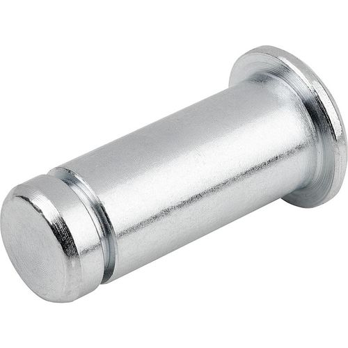 Pino-forquilha com ranhura - 27621-01 - norelem - Éléments standard mécaniques - em aço inoxidável / em aço zincado / em aço