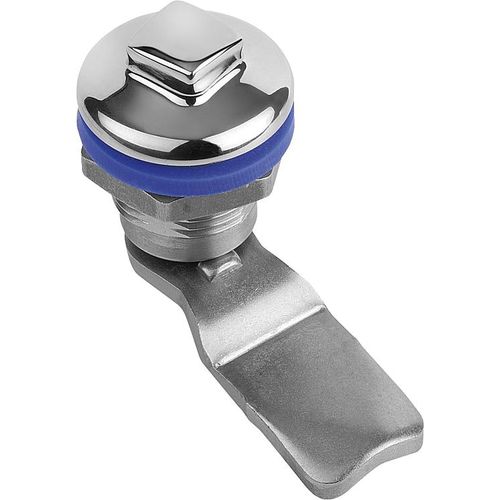 Fechadura com quarto de volta - 05595-02 - norelem - Éléments standard mécaniques - para armário / para quadros elétricos / para aplicações industriais
