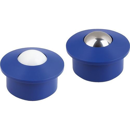 Esfera transferidora em aço inoxidável - 95153 - norelem - Éléments standard mécaniques - em POM / com carcaça em plástico