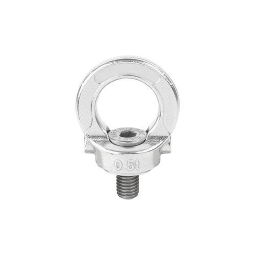 Anel de elevação giratório a 360° - 07695-01 - norelem - Éléments standard mécaniques - de roscar / forjado / em aço inoxidável