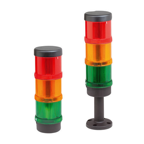 Coluna luminosa de LED - 81400-20 series - norelem - Éléments standard mécaniques - intermitente / contínua / de 3 cores