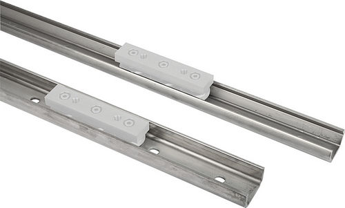 Trilho guia - 21320 - norelem - Éléments standard mécaniques - em aço / de esferas
