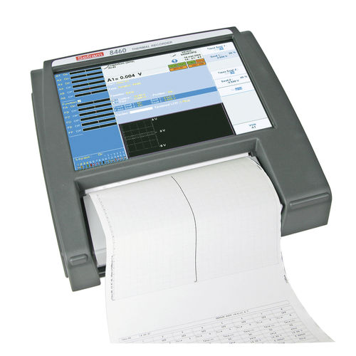 registrador com papel