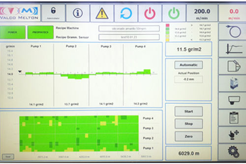 Sistema de controlo de pesagem digital - Weight Inspekt - Valco Melton - com touch screen