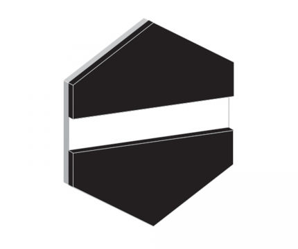 Material para gravação mecânica - Gravoglas™ 2-plex™ Surface - Gravotech - em acrílico
