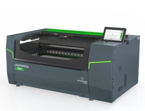 Máquina de corte e gravação a laser CO2 - LightSpeed 300 - Gravotech - a laser 2D / para metais / para plásticos