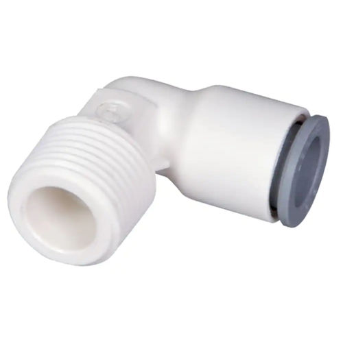 Conexão para águas residuais - LIQUIfit - Parker Legris - de roscar / cotovelo de 90° / em polímero