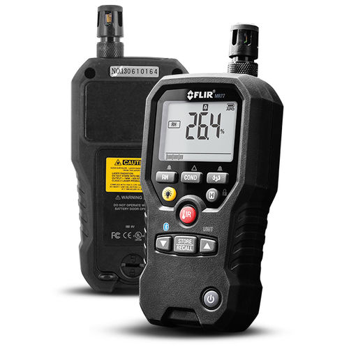 Higrômetro para materiais de construção - FLIR MR77 - FLIR SYSTEMS - infravermelho / com visor digital / portátil de mão