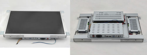 Monitor LCD - HSOM-240 - Shenzhen Hengstar Technology Co., Ltd. - com tela sensível ao toque resistiva / industrial / 24"