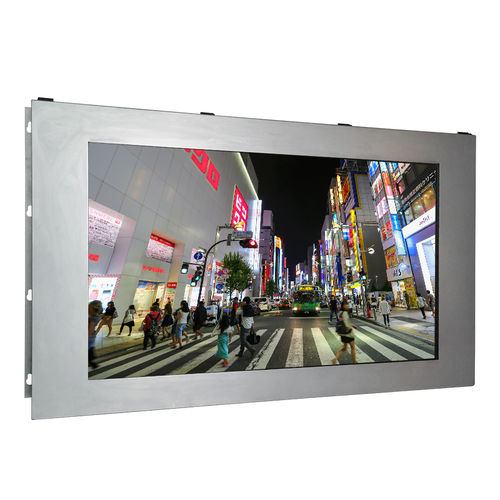 Monitor para ambiente externo - HSIM-V6501 - Shenzhen Hengstar Technology Co., Ltd. - LCD / industrial / 65"