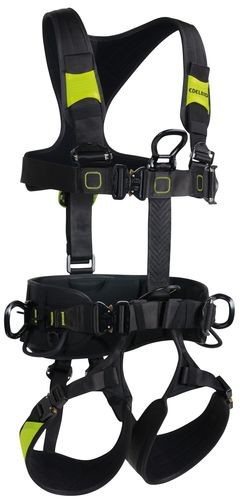Cinto antiqueda tipo paraquedista - Flex Tower - Edelrid - com ponto de conexão peitoral / EN 361