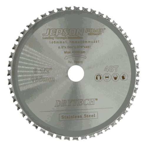 Lâmina para serra circular - JEPSON POWER - de corte de seccionamento / em inox / para metais