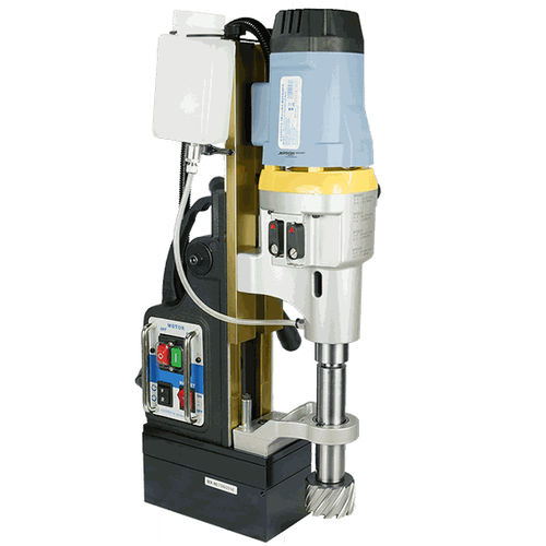 Máquina de perfuração de núcleo com base pivotante - MAGPRO 75/4s - JEPSON POWER - elétrica / com broca anular com encaixe Weldon / com sistema de refrigeração