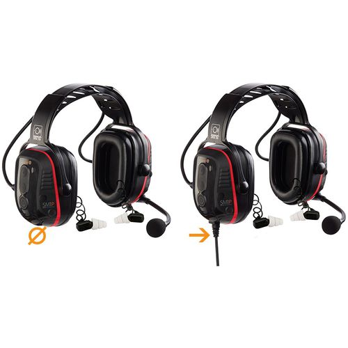 Fone de ouvidcom microfone com redução de ruído