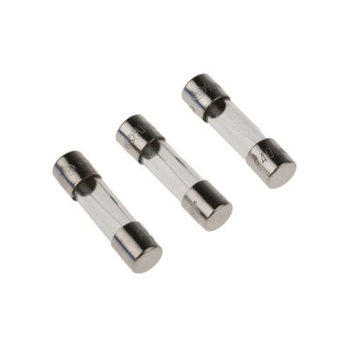 Fusível miniatura - 611-8955 - RS PRO - de ação rápida / de retardo / de vidro