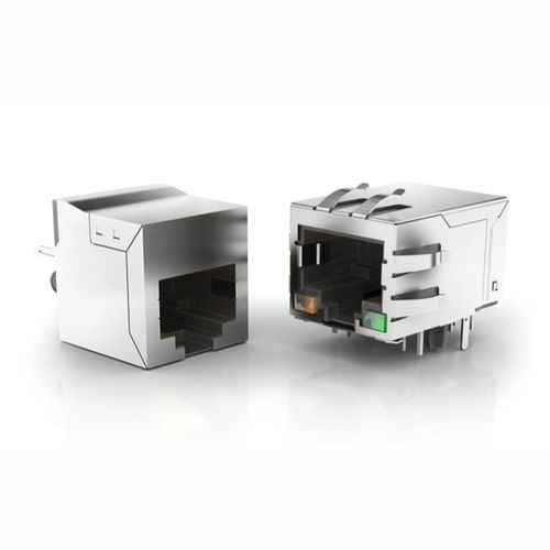Conector de dados - 133051 - ERNI Electronics - RJ45 / Jack / PCB