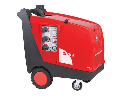 Lavadora de alta pressão a água quente - 160 - 200 bar, 900 - 1 260 l/h | SUPER - biemmedue spa - trifásica / móvel