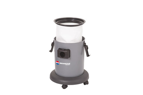 Aspirador industrial - 198 m³/h, 15 l | MAXIM - biemmedue spa - para matérias secas / para matérias úmidas / monofásico
