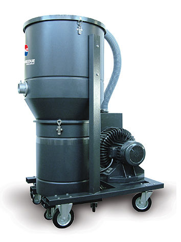 Aspirador industrial - 9 200 - 15 000 W, 170 l | JUMBO - biemmedue spa - para matérias secas / de ar comprimido / móvel