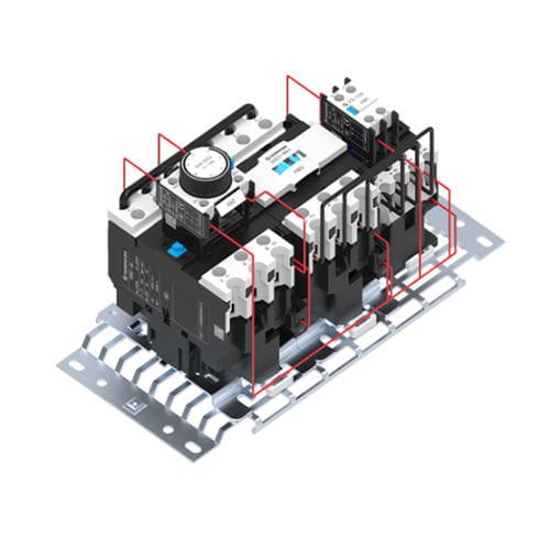 Motor de partida para motor - GSQ1-40 - Tianshui 213 Electrical Apparatus Group CO.,LTD. - estrela-triângulo / de isolamento / trifásico