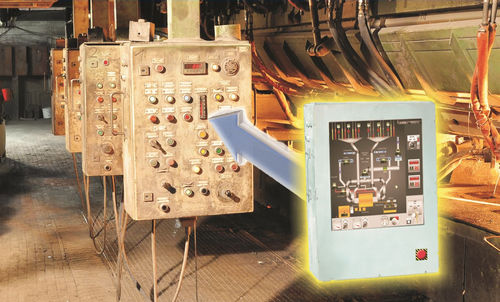 Painel PC LCD - UTICOR Automation GmbH - com retroiluminação LED / com touch screen / com tela sensível ao toque capacitiva PCAP