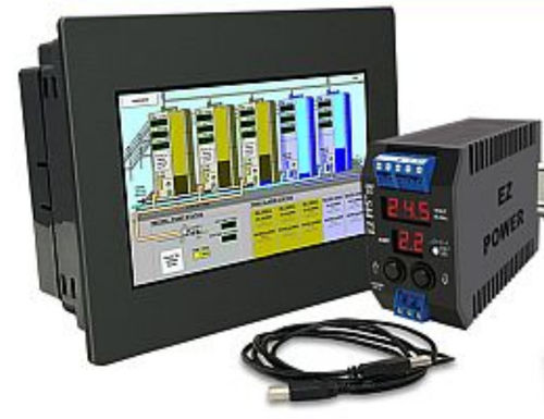 IHM com tela sensível ao toque resistiva - EZ3-T series - UTICOR Automation GmbH - para trilho DIN / 800 x 480 / 800 x 600