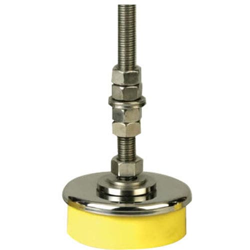 Pé de máquina - 50088 /X series - WATTELEZ - em elastômero / ajustável / antivibração
