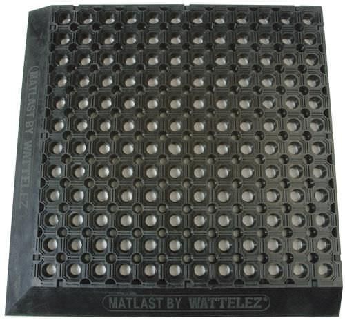 Grade de piso de borracha - MATLAST® series - WATTELEZ - antiderrapante