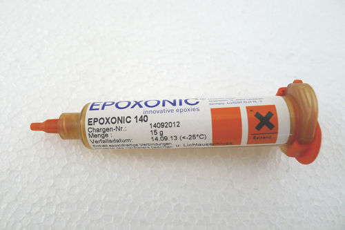 Cola epóxi - EPOXONIC® 140 - EPOXONIC GmbH Reaktionsharzsysteme - para vidro / monocomponente / industrial