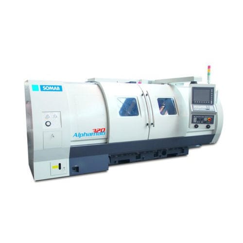 Torno CNC - ALPHAMAB 320 - SOMAB - horizontal / de 2 eixos / de 3 eixos