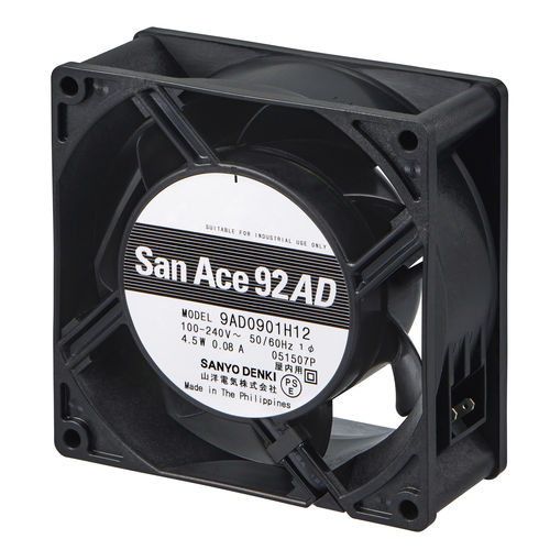 Ventilador para eletrônica axial - AC/DC Fan - SANYO DENKI EUROPE - de resfriamento / CC / de alto desempenho