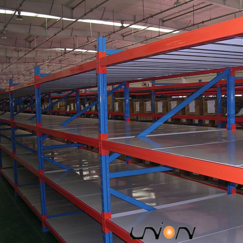 Plano para estante industrial em malha metálica - ISO9001, ISO14001 - Nanjing fuyuan technology co.,ltd - para travessas de estantes industriais