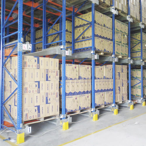 Sistema de armazenamento por acumulação - ISO9001,ISO14001 - Nanjing fuyuan technology co.,ltd - com prateleiras / em aço