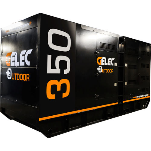 Grupo gerador de energia para ambiente externo - 350YC - TRI-EURO 3  - GELEC ENERGY - a diesel / trifásico / estacionário