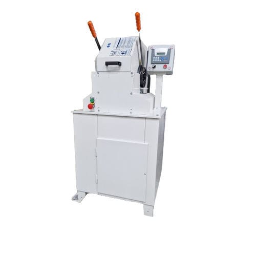 Máquina de corte semiautomática - TP50 - CLAVEL - com faca rotativa / para aço inoxidável / de mangueiras
